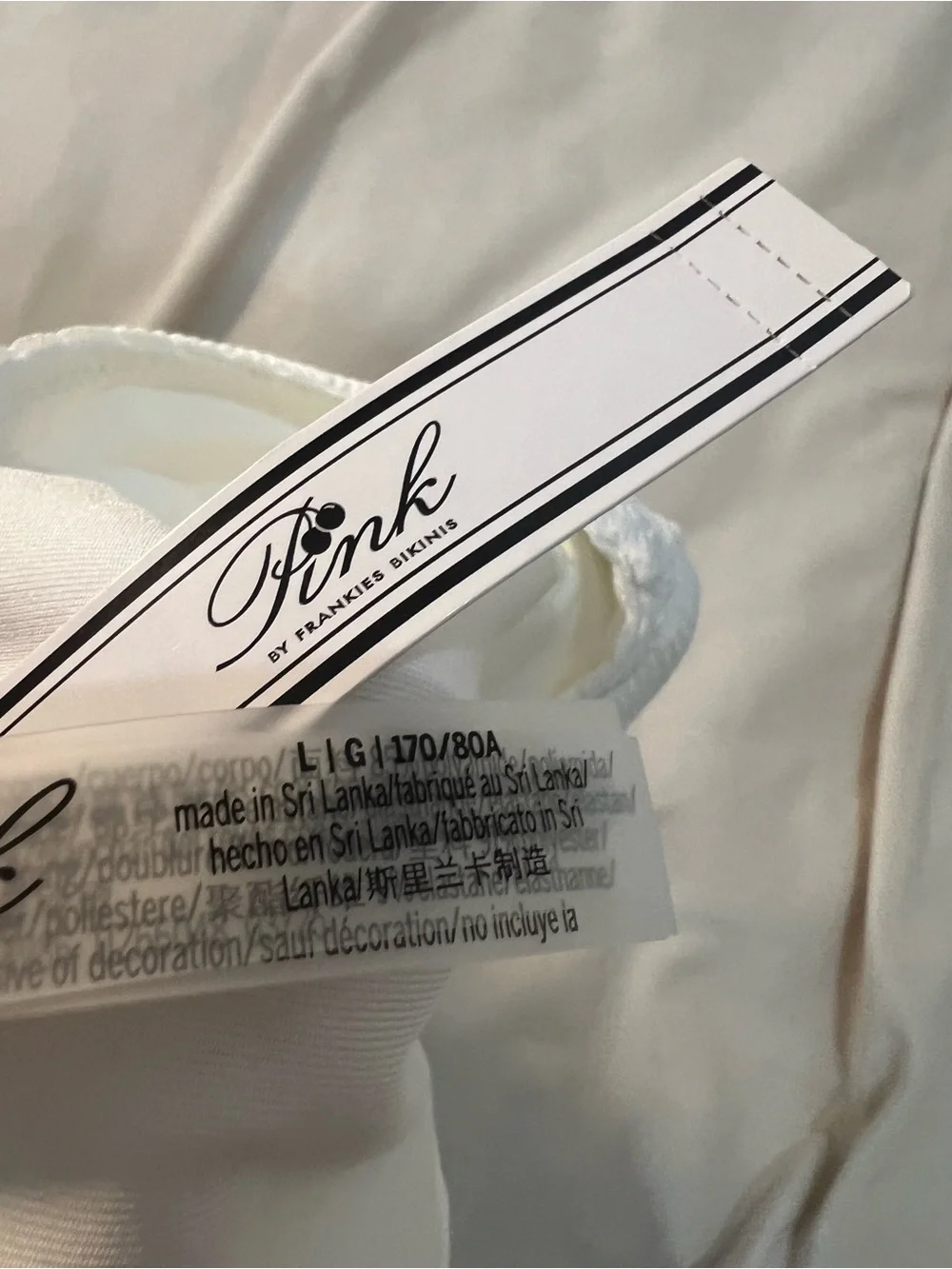 Frankies Bikinis classic white